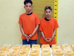 15 Kg  Sabu-sabu Gagal Diedarkan di Mandailing, Dua Kurir  Ditangkap