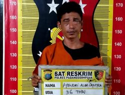 Bawa Kabur Betor, Ucok Pria Asal Jalan Melati Sidimpuan ini Ditangkap