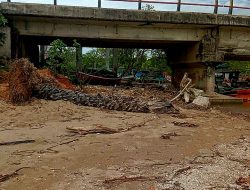 Gegara Abrasi, Jembatan di Desa Bintuas Madina Terancam Ambruk