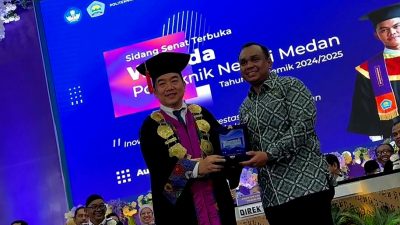 Hadiri Wisuda di Polmed USU Wakil Wali Kota Harry Pahlevi : Saya Bangga Pernah Pakai Almamater ini