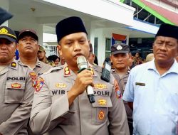 Di Depan Pendemo, Kapolres Sidimpuan Akui Tahan Empat Oknum Terduga Kasus Pemerasan