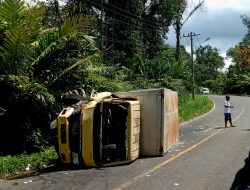 Tabrakan Beruntun di Jalinsum Tapsel-Sibolga