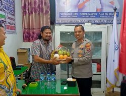 Kapolres Padangsidimpuan Kunjungi Kantor JMSI Tabagsel