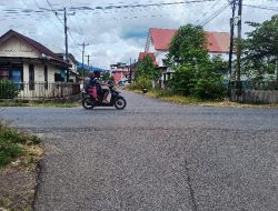 Ini Lokasi Kejadian Laka Lantas Maut yang Menewaskan Seorang Mahasiswa di Sidimpuan