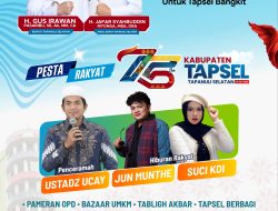 Dari Ustadz Kondang, Jun Munthe hingga Artis KDI Ikut Meriahkan Hari Jadi Pemkab Tapsel ke-76