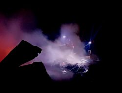 Polres Padangsidimpuan Turunkan Tim Inafis ke Lokasi Kebakaran di Silandit