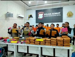 Mantap! Kurun Waktu Dua Bulan, Polres Madina Amankan Belasan Pelaku Narkoba