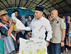 Gerindra Padangsidimpuan Salurkan Bantuan Sembako kepada Warga Terdampak Banjir di Hanopan