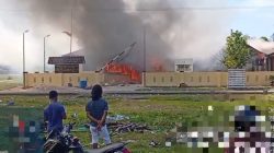 Breaking News: Polsek Muara Batang Gadis, Polres Mandailing Natal Dibakar Massa