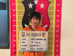 Curi 18 Biji Potongan Besi Milik Liong Tjun Pin, Seorang Warga Silandit Sidimpuan Ditahan