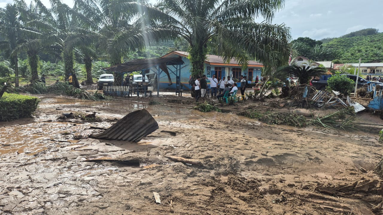 Tujuh Rumah Hanyut dan Ratusan Jiwa Terdampak Banjir Susulan di Tapsel