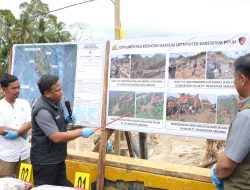 Bareskrim Polri Ungkap Aktivitas Ilegal di Area Hulu Garoga dan Anggoli, Tapsel