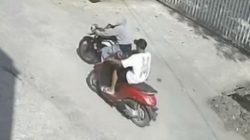 Sejoli maling motor mahasiswa di Deli Serdang