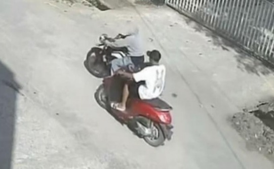 Sejoli maling motor mahasiswa di Deli Serdang