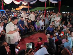 Di Tengah Luka Bencana, Presiden Prabowo Rayakan Tahun Baru Bersama Warga Batu Hula, Batangtoru