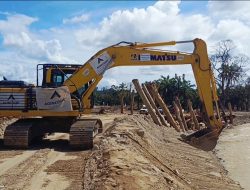 Normalisasi Sungai Garoga Batang Toru Terus Berlanjut