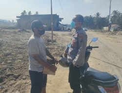 Cegah Pungli Sejak Dini, Polisi Turun Langsung ke Jalan Desa Huta Godang–Garoga