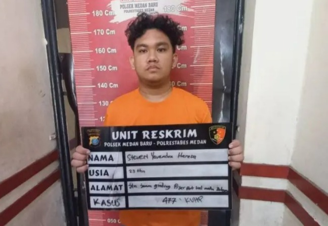 pencurian motor teman di Mess TNI AL