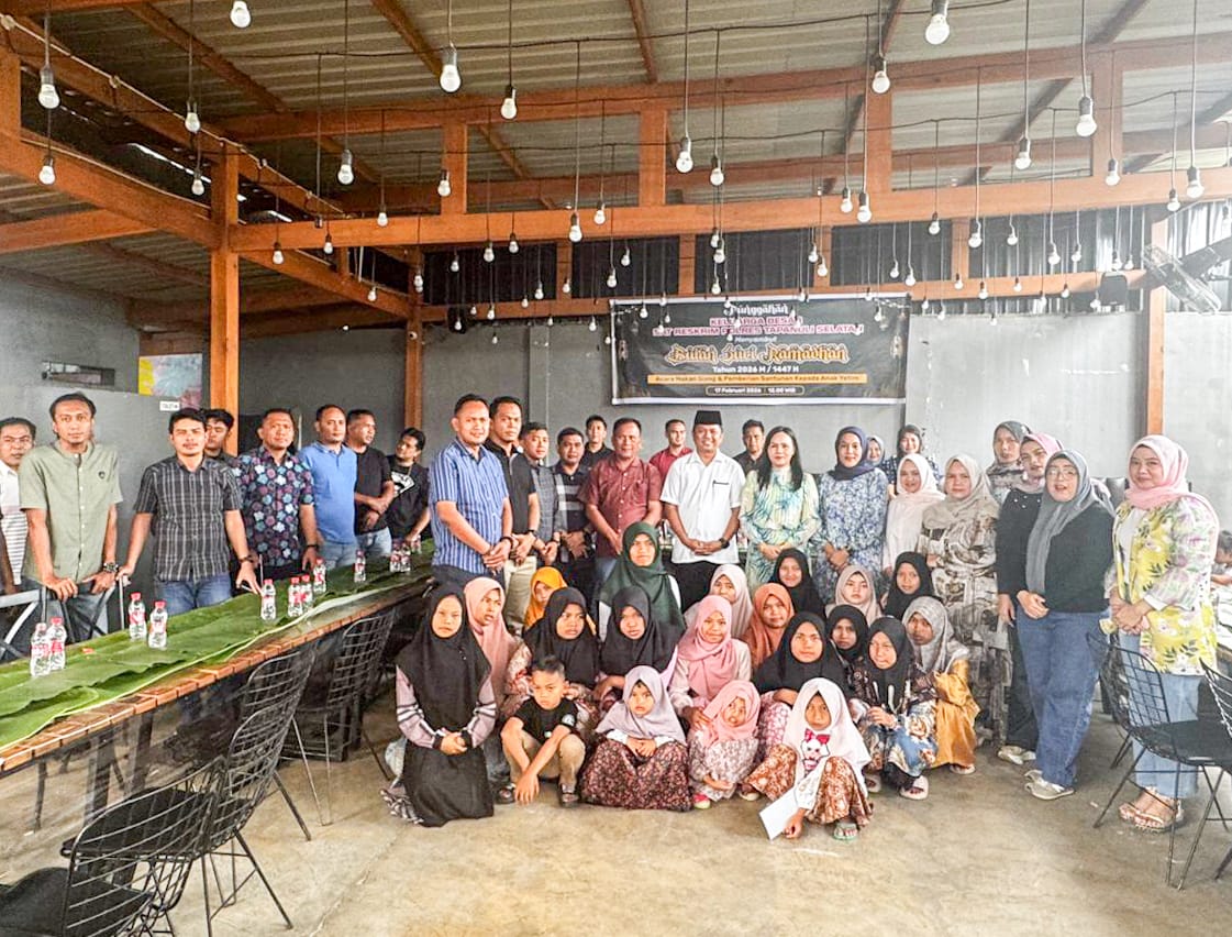 Sat Reskrim Tapsel sambut Ramadan bersama anak yatim