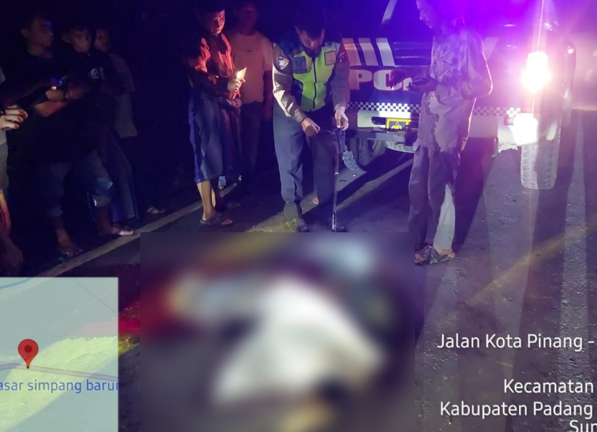 Remaja 14 Tahun Tabrak Pejalan Kaki di Paluta hingga Meninggal Dunia