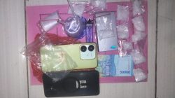 Polsek Padang Bolak gerebek kontrakan sabu di Paluta