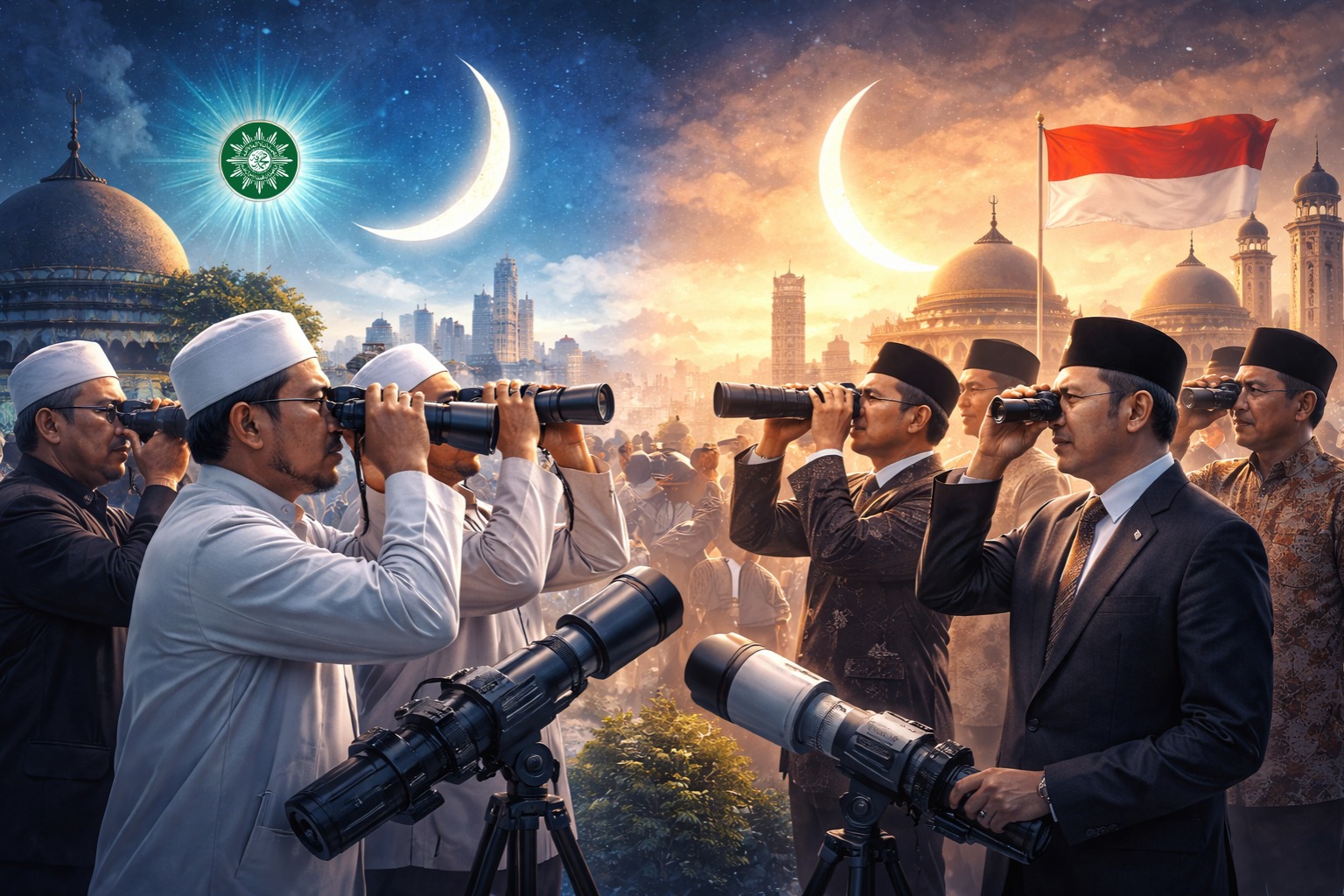 Lebaran 2026 berbeda Muhammadiyah dan pemerintah