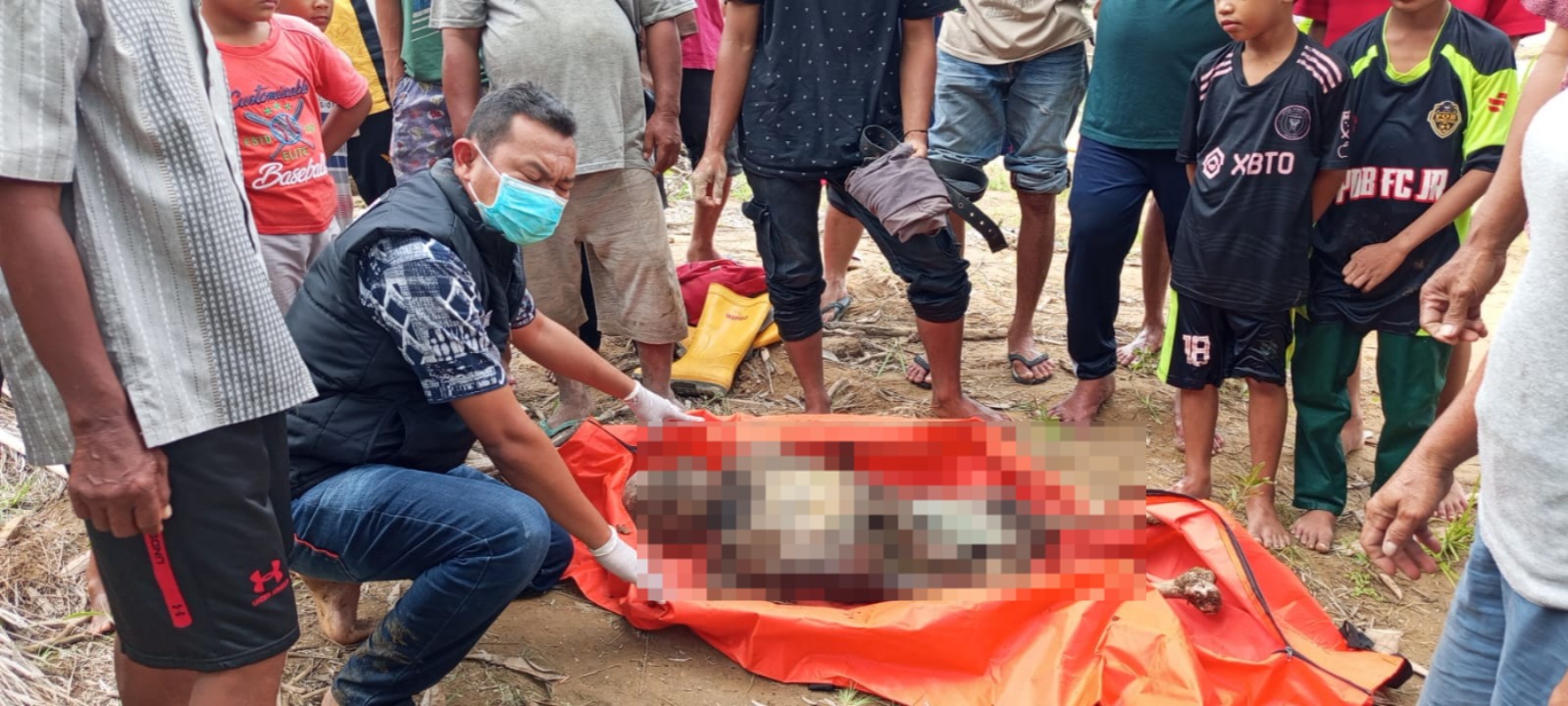 Kerangka korban banjir Garoga ditemukan