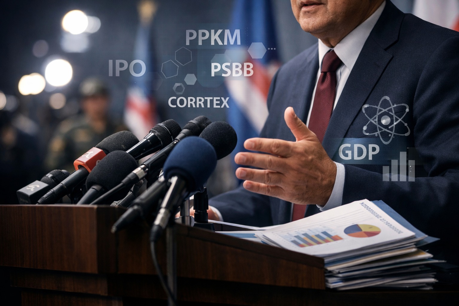 bahasa pejabat saat krisis