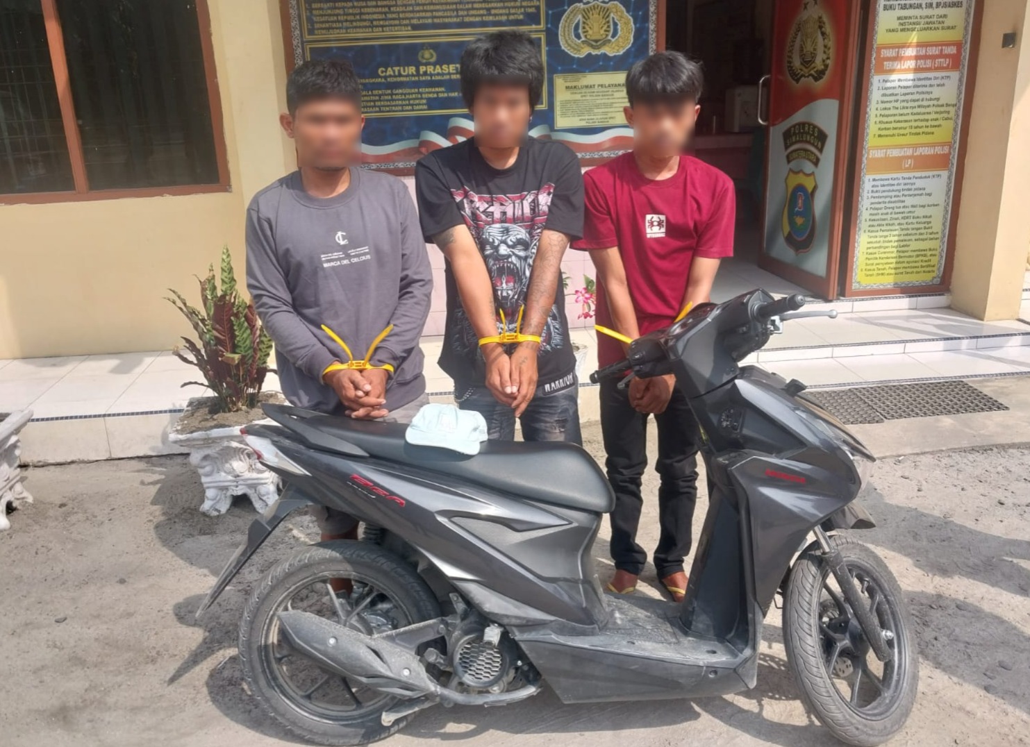 Polsek Bangun ungkap curanmor