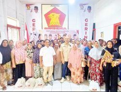 Berkah Ramadan, Partai Gerindra Padangsidimpuan Kembali Santuni Warga Kurang Mampu