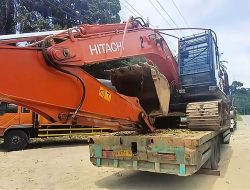 Diduga Mau Dipakai Tambang Ilegal, Tim Polda Sumut Amankan 2 Unit Ekskavator di Madina