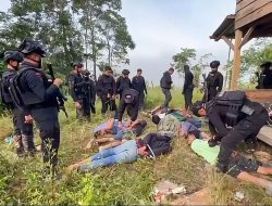 Sejumlah Terduga Pelaku Tambang Ilegal Perbatasan Madina-Tapsel Ditangkap