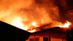 Jelang Sahur, Satu Rumah Warga di Kampung Darek Sidimpuan Terbakar