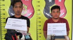 Sembunyikan Puluhan Paket Sabu di Rumput, Dua Pria di Portibi Paluta Diciduk Polisi