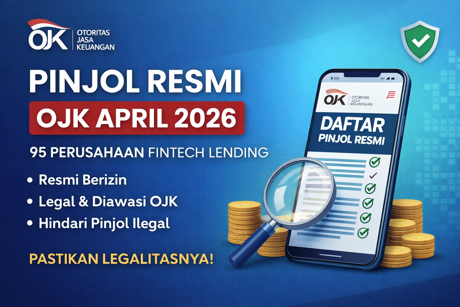 Pinjol Resmi OJK April 2026