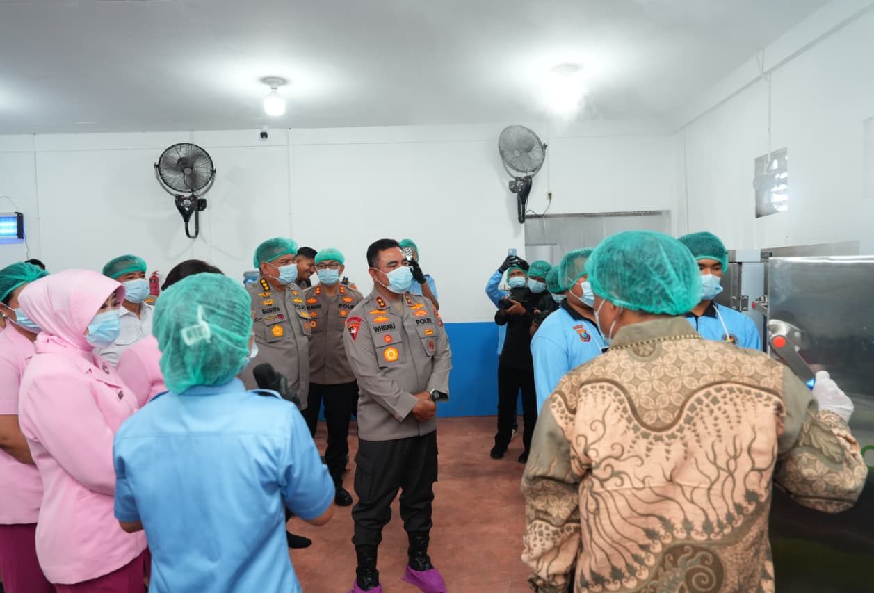 Kapolda Sumut resmikan SPPG Polres Karo