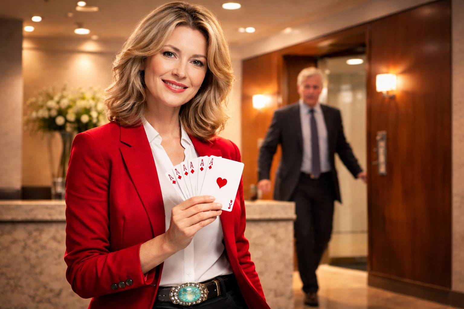 strategi unik penjualan saleswoman Texas