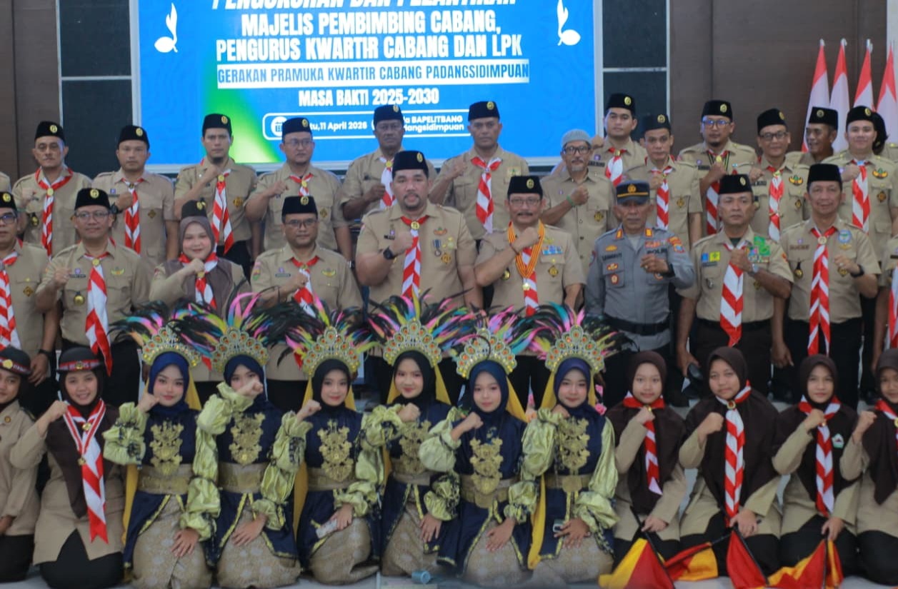 Susunan Pimpinan Kwarcab Pramuka Padangsidimpuan 2025-2030