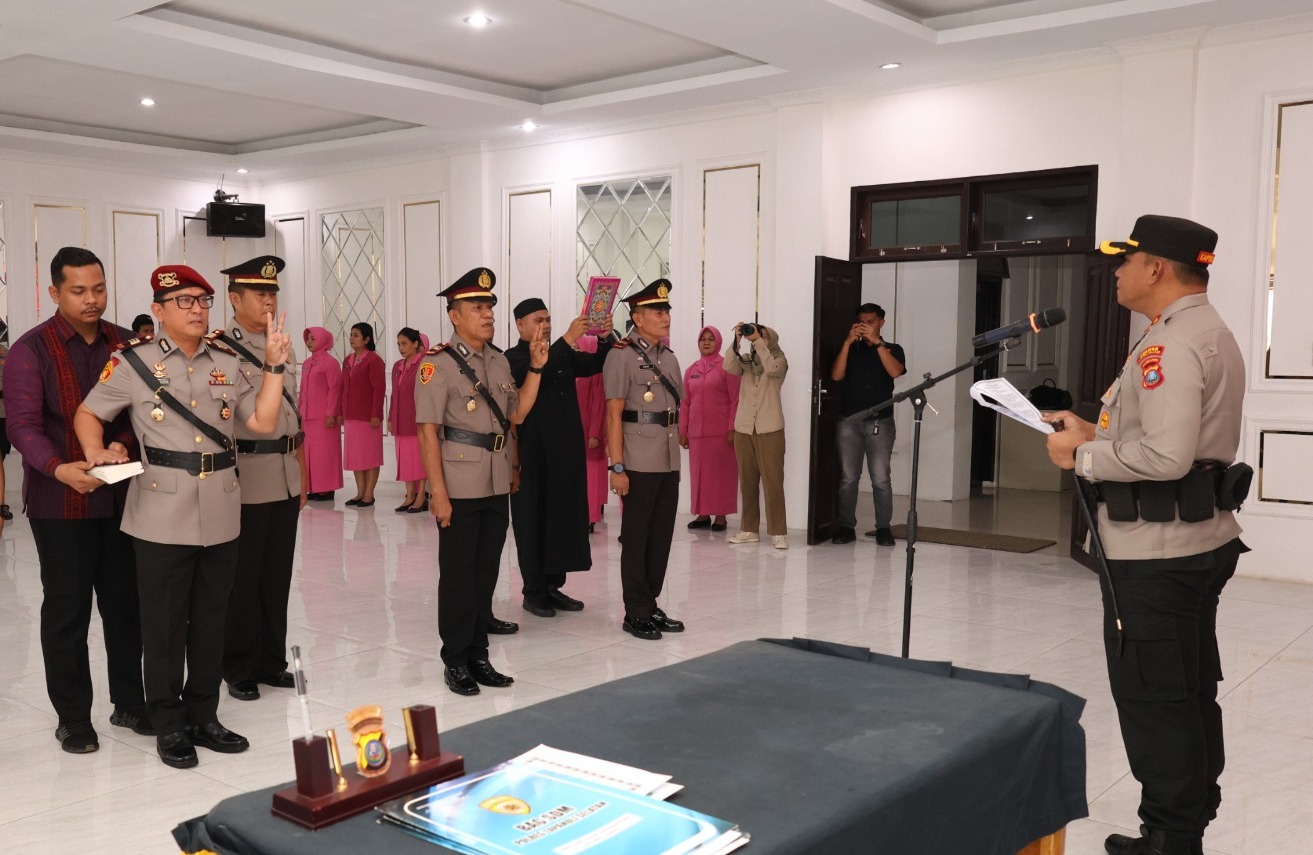 Sertijab Polres Tapanuli Selatan