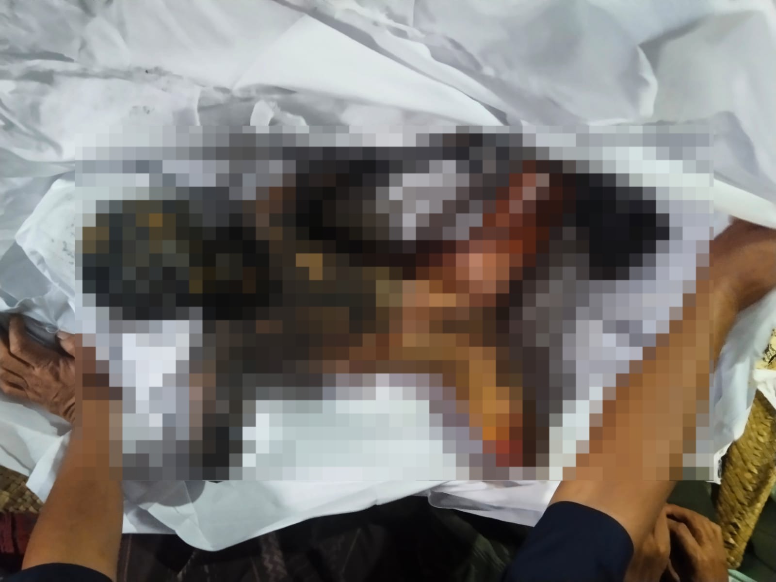 kebakaran rumah warung Paluta