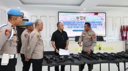 Sidak senpi Polres Tapanuli Selatan