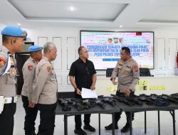 Mabes Polri Sidak Senpi di Polres Tapsel, Divpropam-Slog Pastikan Sesuai Prosedur