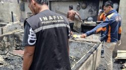 pria bakar rumah orang tua di Deli Serdang