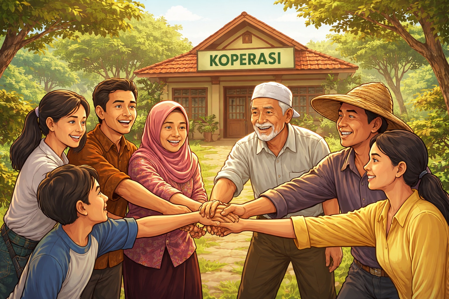 kekeluargaan dalam koperasi