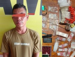 Lompat ke Sungai Saat Digerebek, Bandar Sabu Dairi Akhirnya Diciduk di Aceh