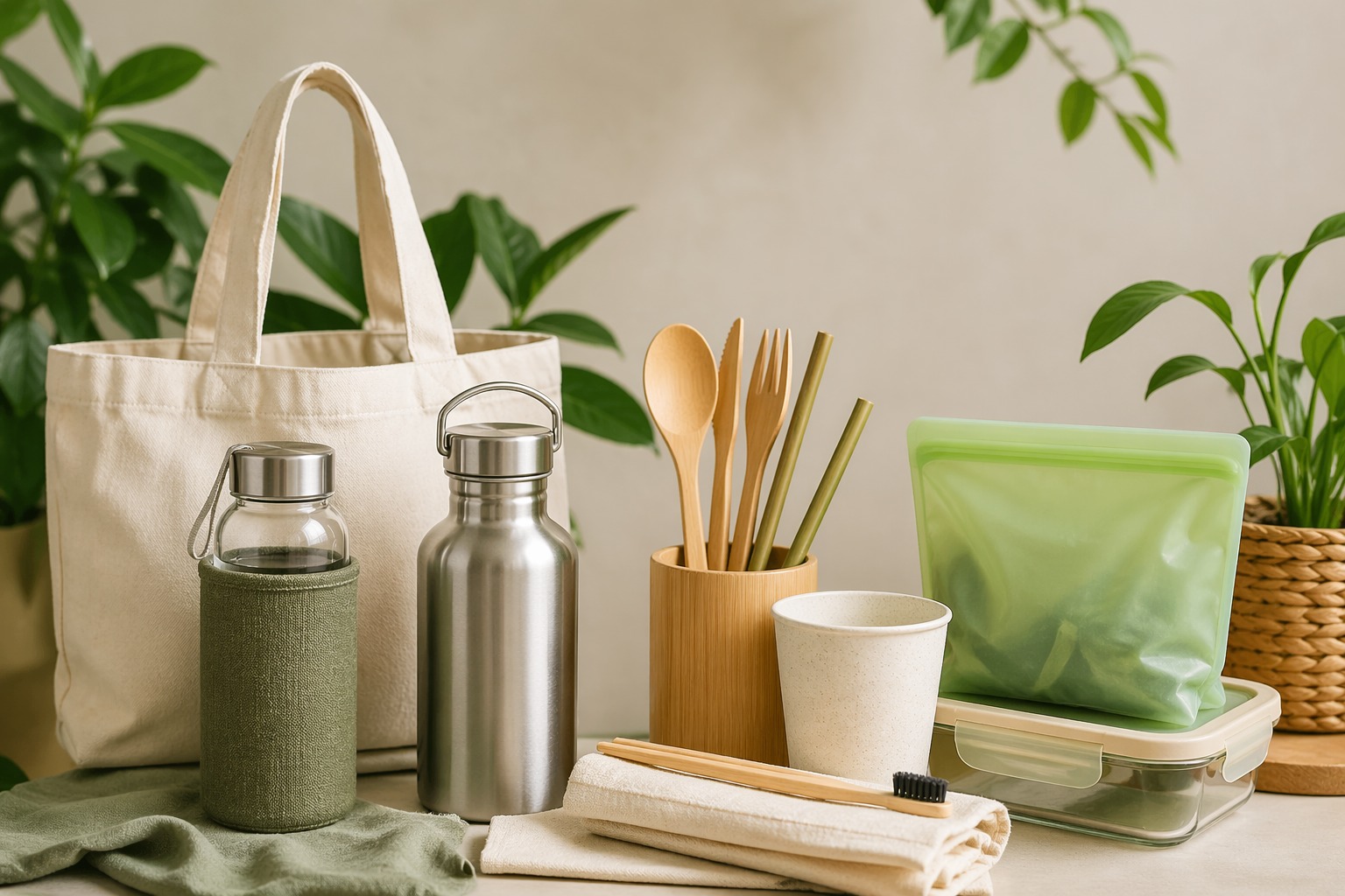 produk ramah lingkungan pengganti plastik sekali pakai