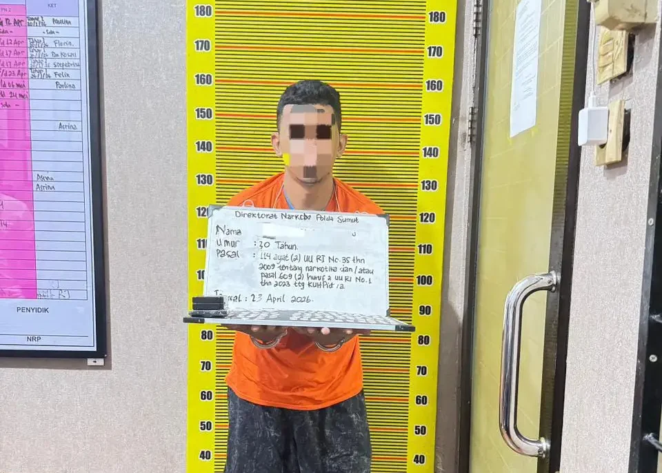 Pengungkapan kasus sabu di Pematang Siantar