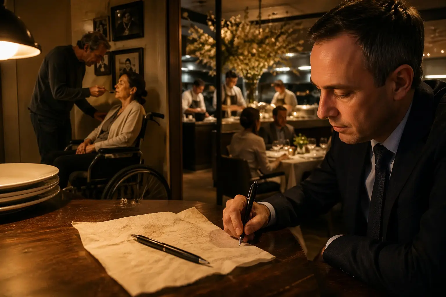 mengubah dunia lewat sebuah serbet