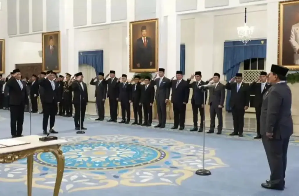 Reshuffle kabinet Prabowo 2026