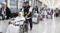 kedatangan jemaah haji Indonesia di Madinah